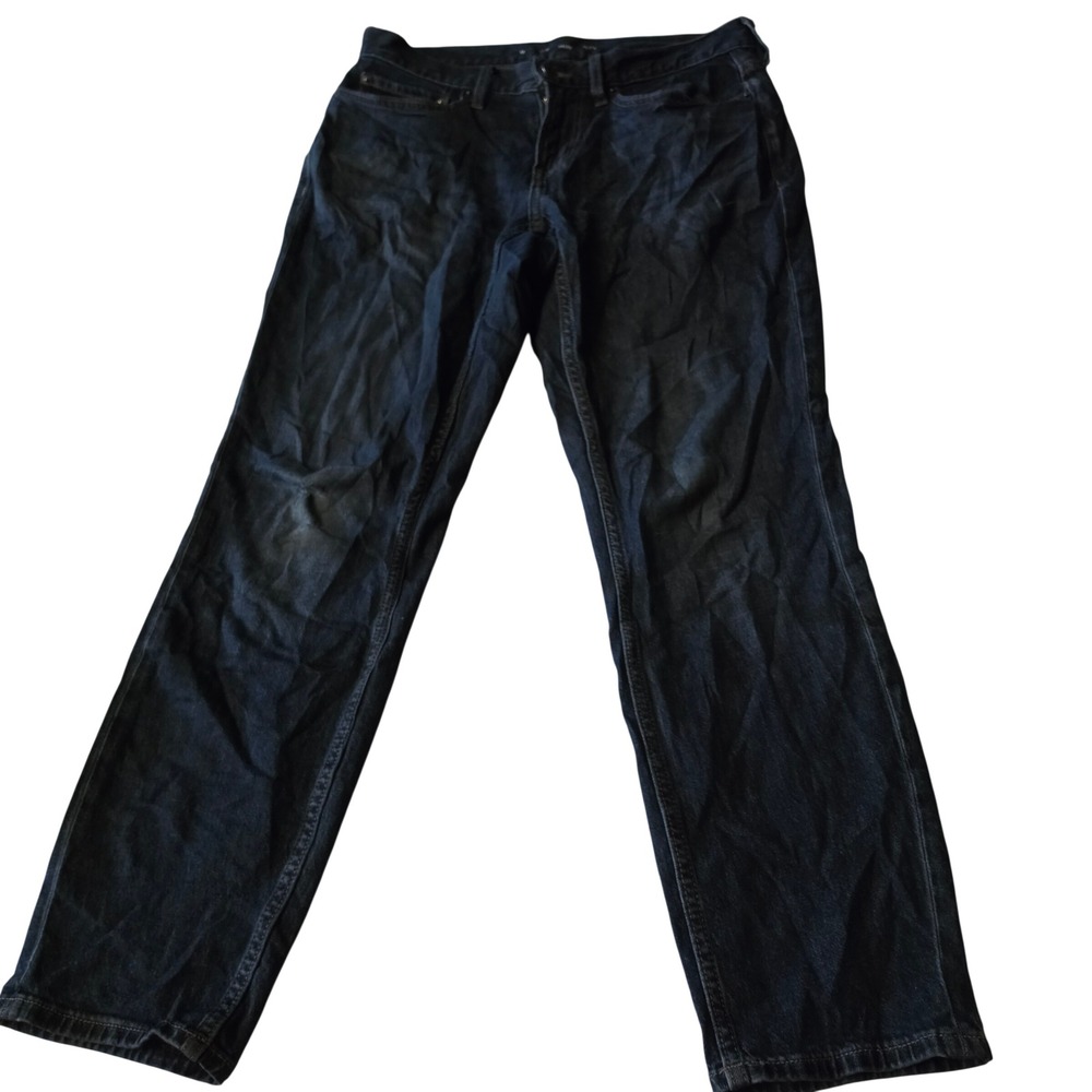Old Navy Mens Slim Fit Jeans 32x30 Dark Wash Blue Denim 14294